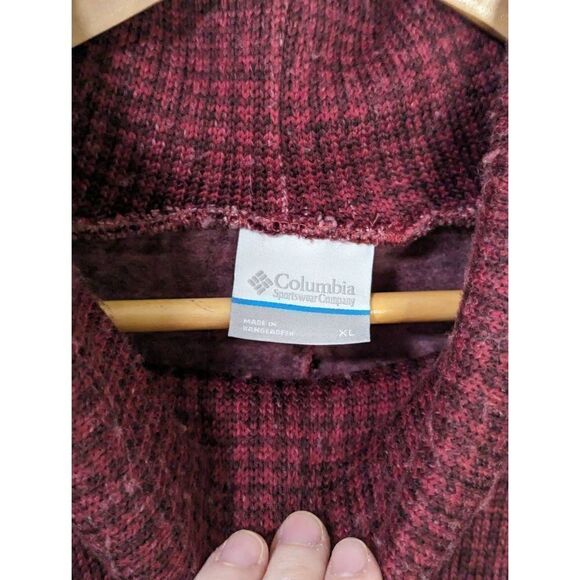 Columbia Women's Chillin Fleece Pullover Turtleneck Sweater -Size XL - Picture 5 of 7